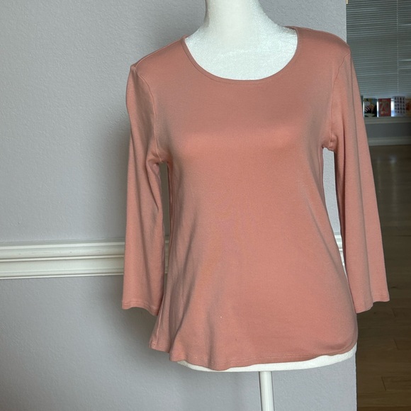 Chico's Tops - Chico’s Ultimate Tee 3/4 Length Sleeves